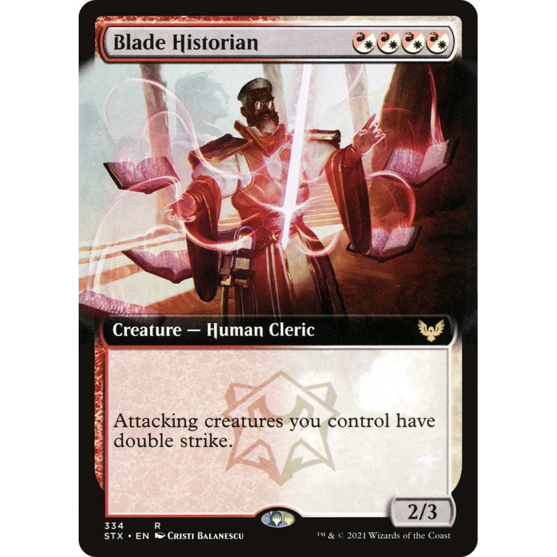 Blade Historian (Extended Art) [Strixhaven: School of Mages]