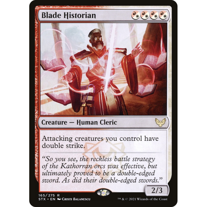Blade Historian [Strixhaven: School of Mages]