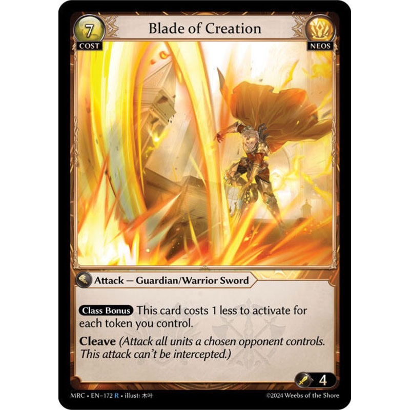 Blade of Creation (172) [Mercurial Heart]