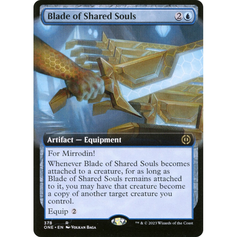 Blade of Shared Souls (Extended Art) [Phyrexia: All Will Be One]
