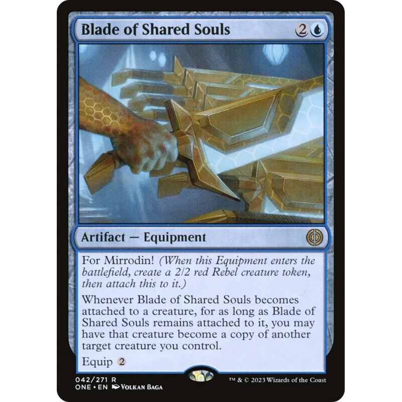 Blade of Shared Souls [Phyrexia: All Will Be One] Foil