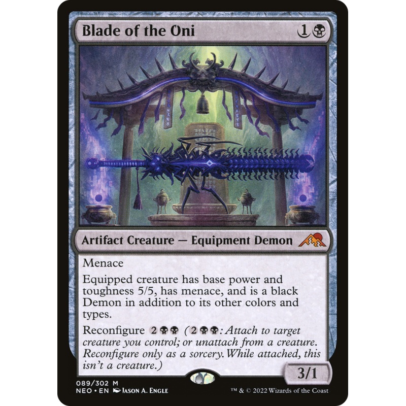 Blade of the Oni [Kamigawa: Neon Dynasty] Foil