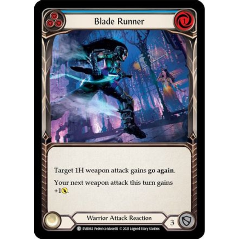 Blade Runner (Blue) (EVR062) 1st Edition Rainbow Foil – Everfest