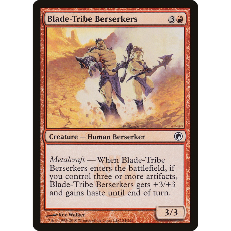 Blade-Tribe Berserkers [Scars of Mirrodin]