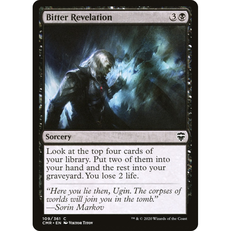 Bitter Revelation [Commander Legends]