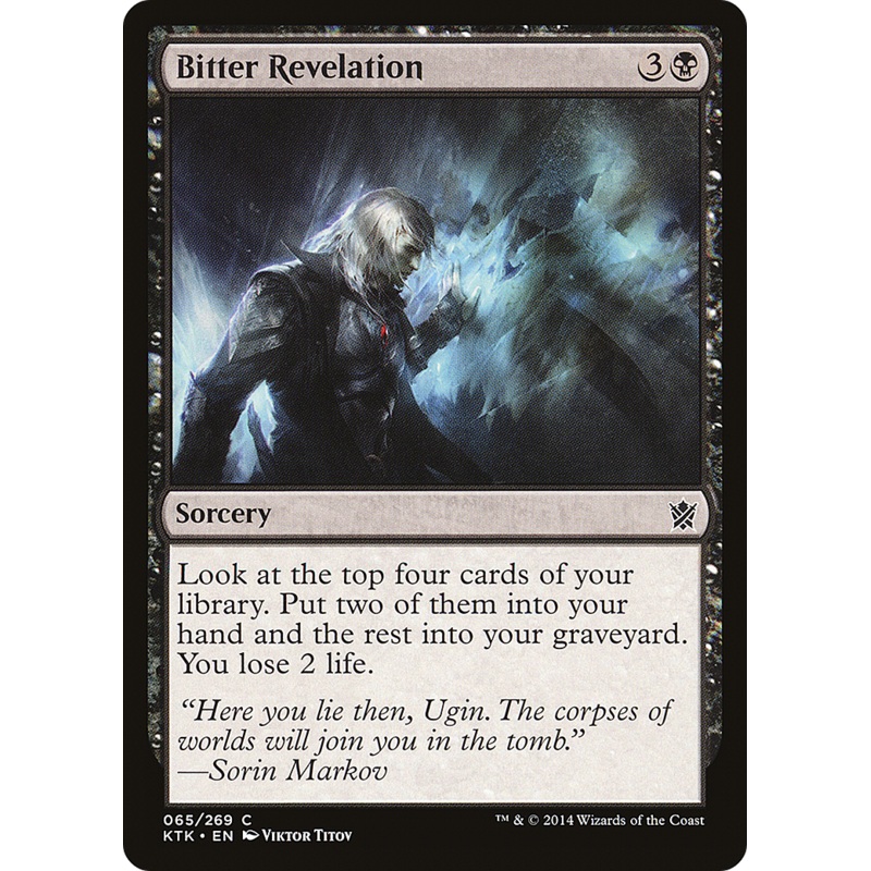 Bitter Revelation [Khans of Tarkir]