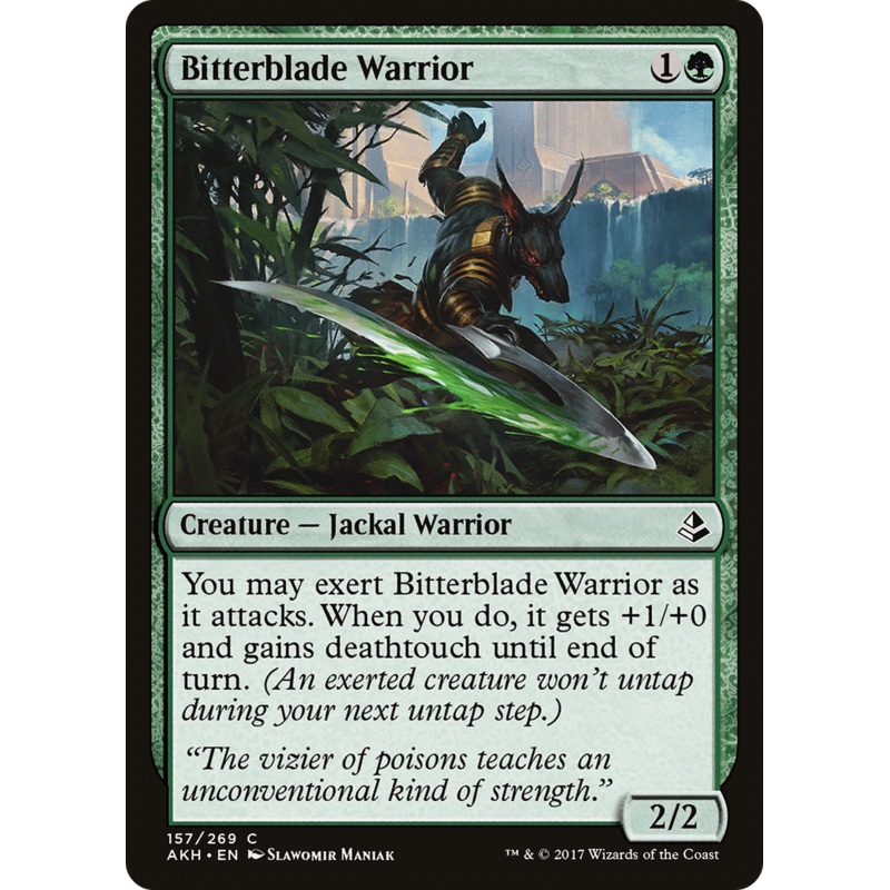 Bitterblade Warrior [Amonkhet]