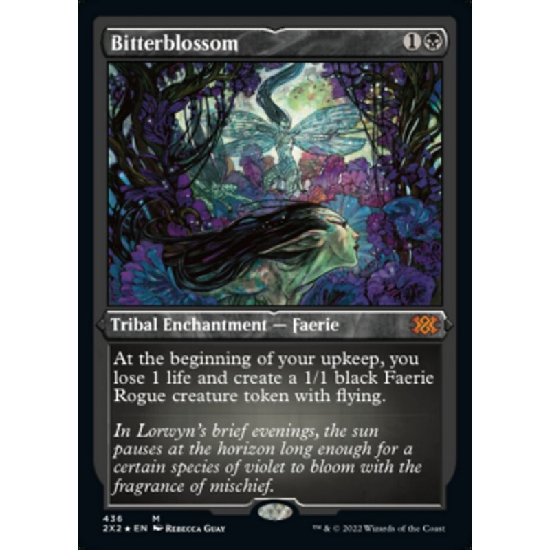 Bitterblossom (Foil Etched) [Double Masters 2022]