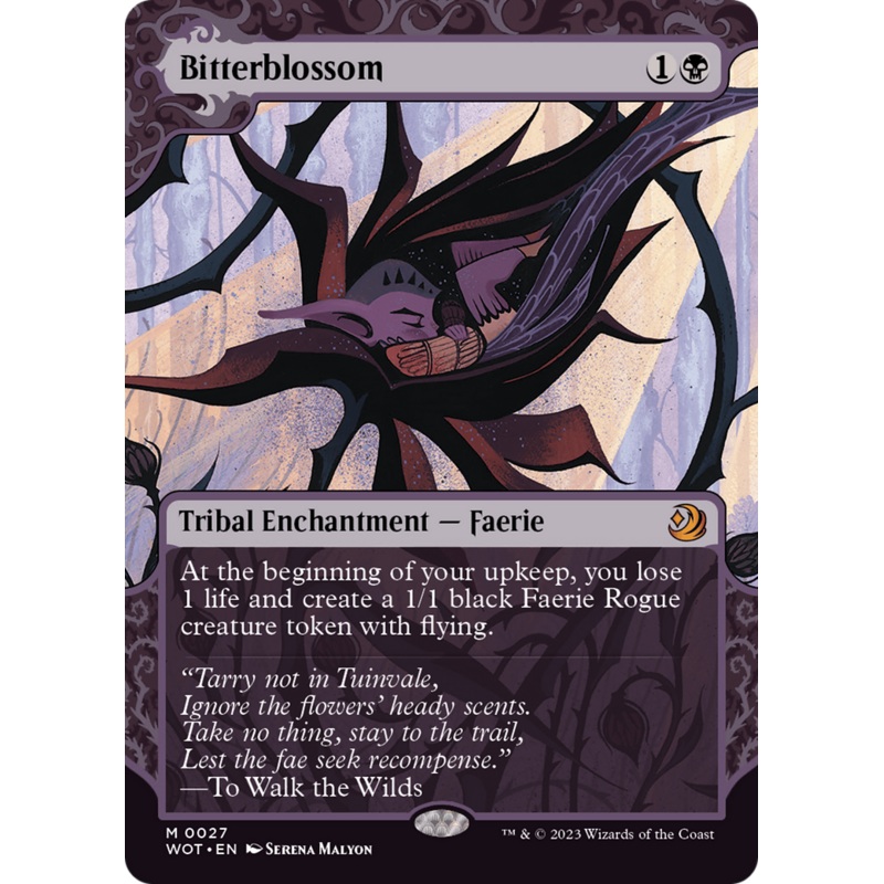 Bitterblossom [Wilds of Eldraine: Enchanting Tales] Foil