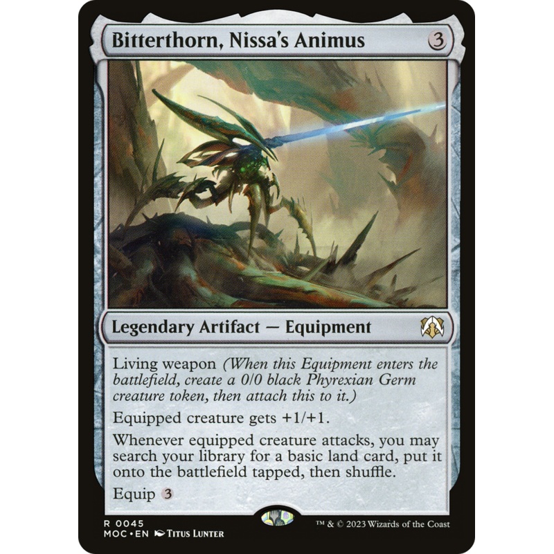 Bitterthorn, Nissa’s Animus [March of the Machine Commander]