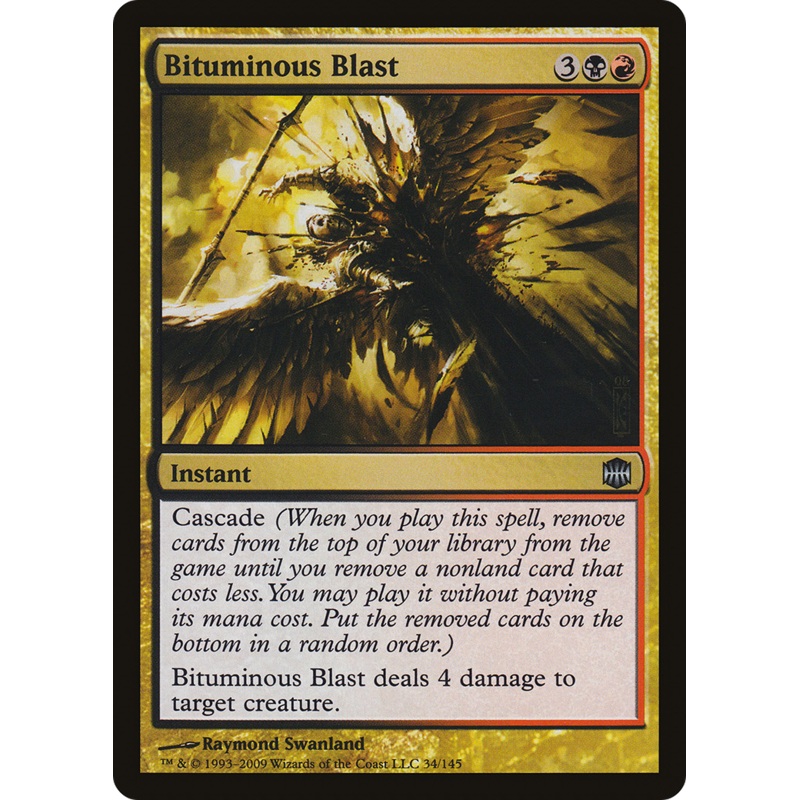 Bituminous Blast [Alara Reborn]
