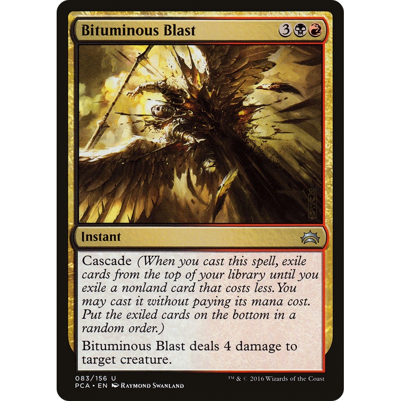 Bituminous Blast [Planechase Anthology]