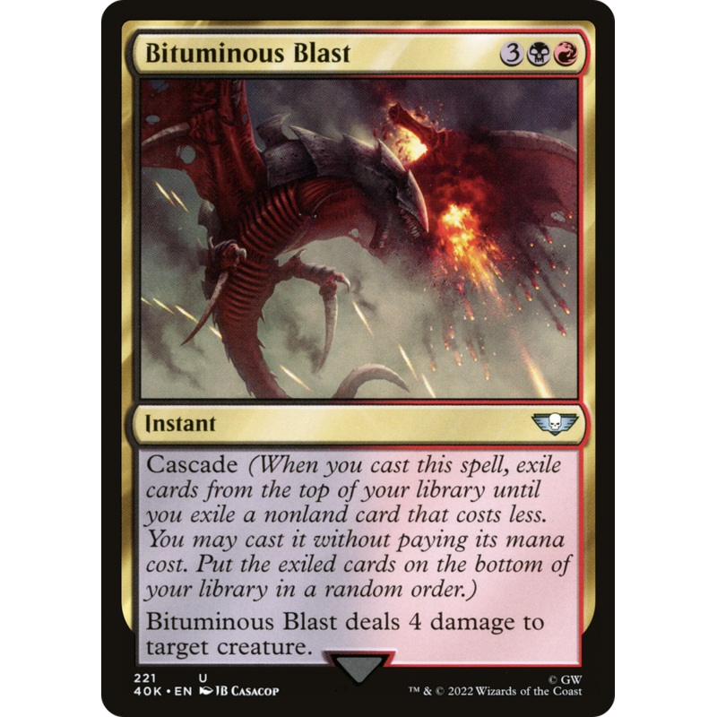 Bituminous Blast [Warhammer 40,000]