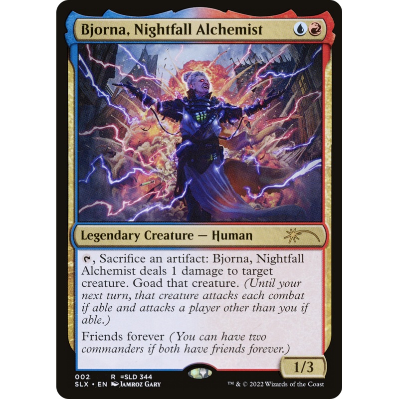 Bjorna, Nightfall Alchemist [Secret Lair: Universes Within]