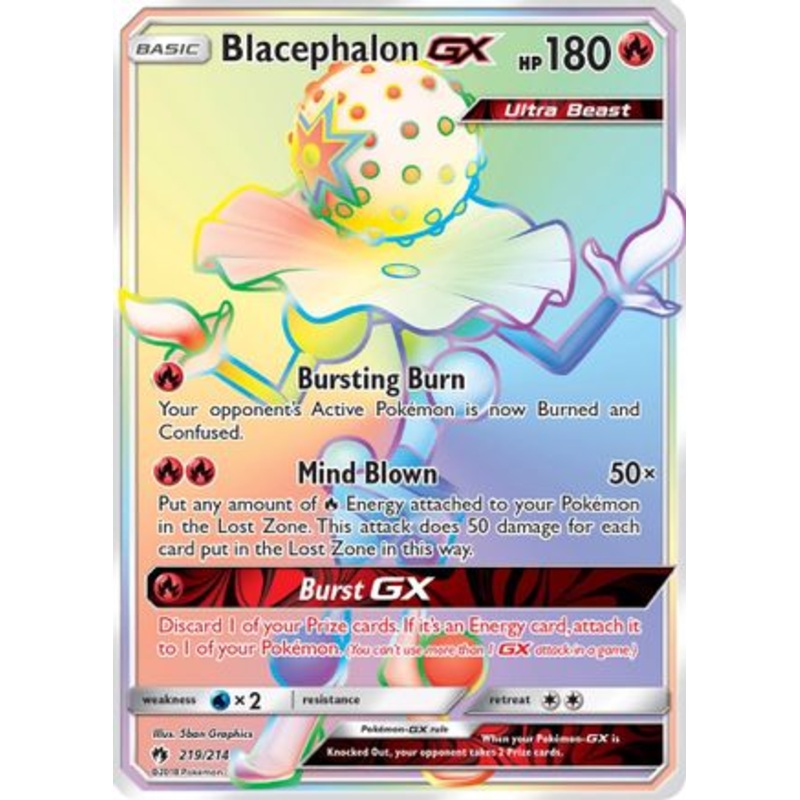 Blacephalon GX (219/214) [Sun & Moon: Lost Thunder]