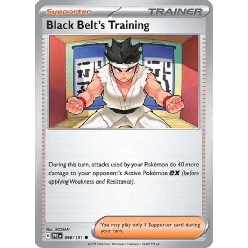 Black Belt’s Training (096/131) [Scarlet & Violet: Prismatic Evolutions] Reverse Holofoil