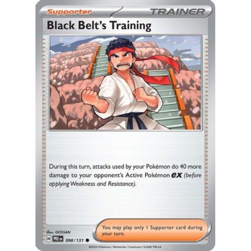 Black Belt’s Training (098/131) [Scarlet & Violet: Prismatic Evolutions]
