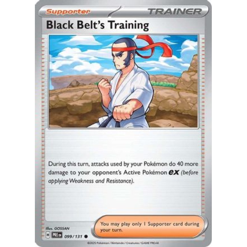 Black Belt’s Training (099/131) [Scarlet & Violet: Prismatic Evolutions]