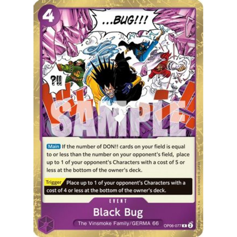 Black Bug (OP06-077) Foil