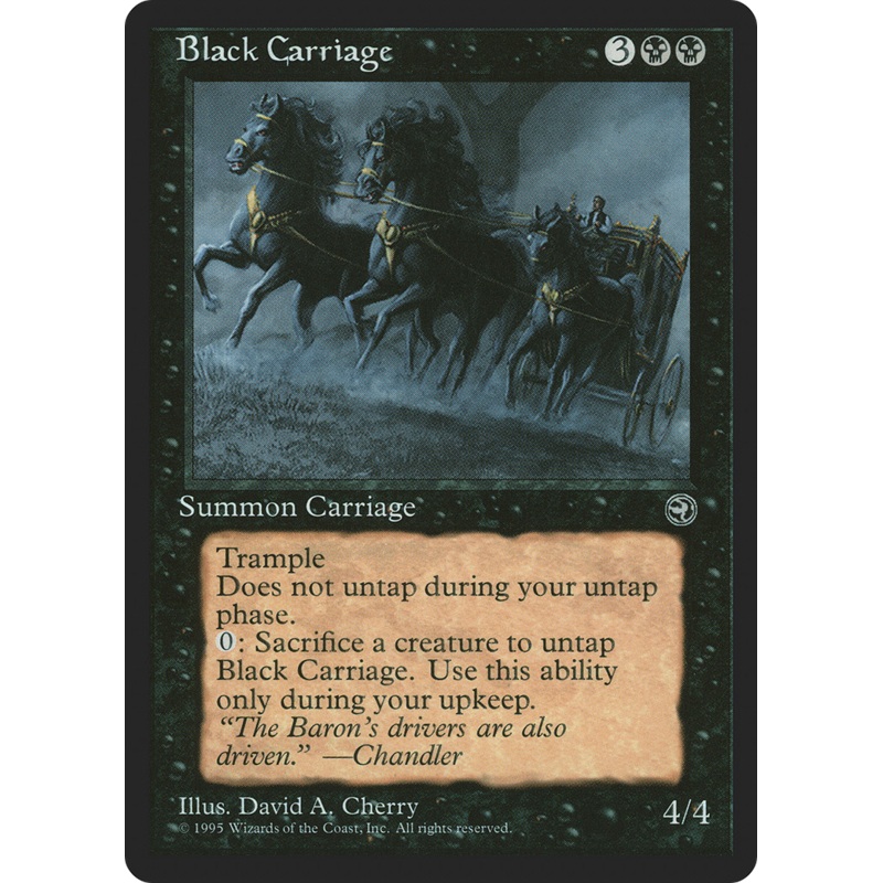 Black Carriage [Homelands]
