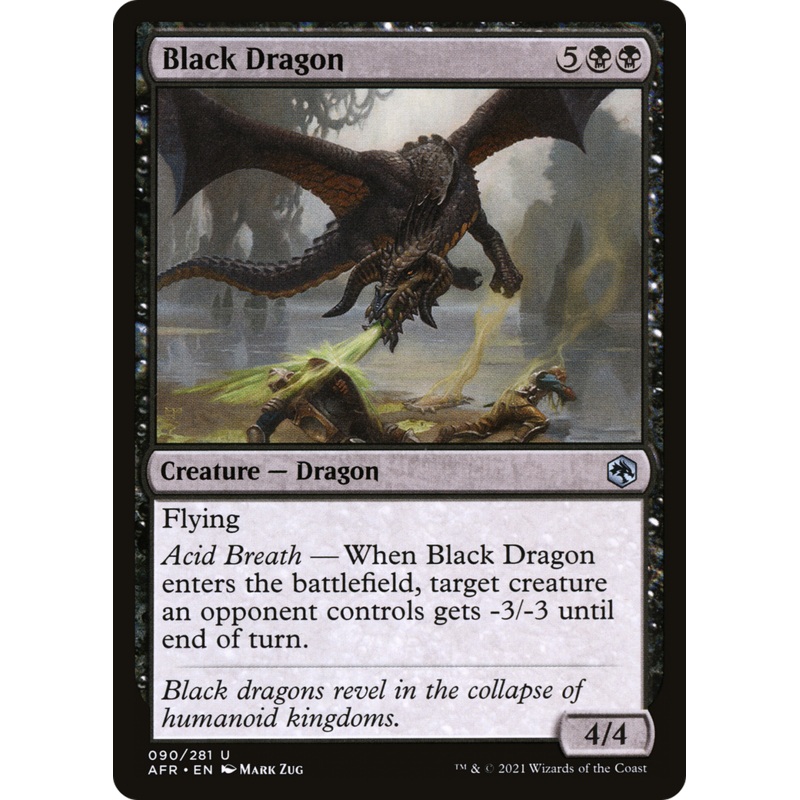 Black Dragon [Dungeons & Dragons: Adventures in the Forgotten Realms]