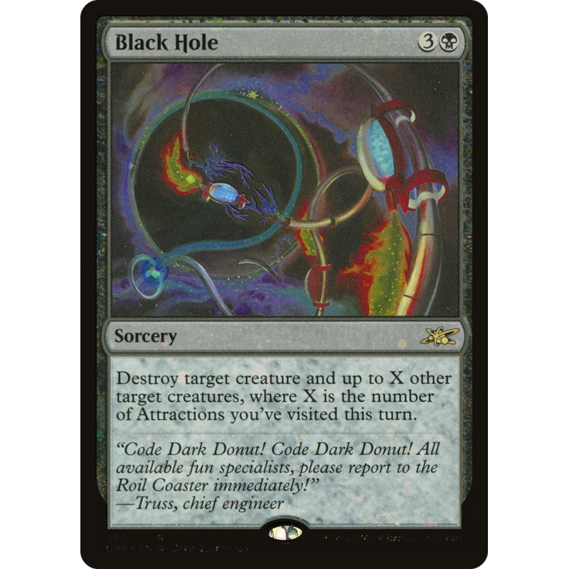 Black Hole (Galaxy Foil) [Unfinity]
