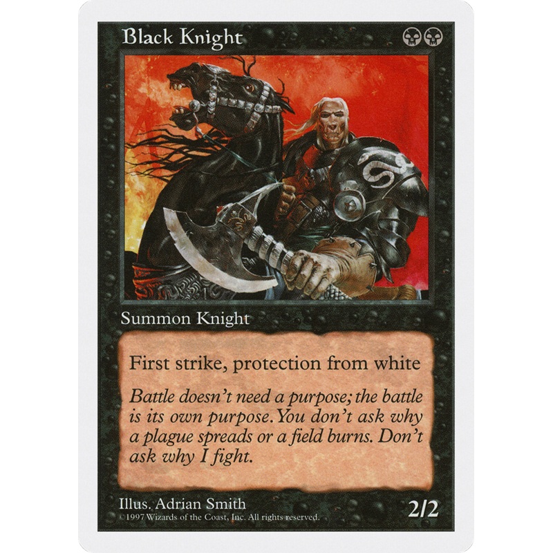 Black Knight [Fifth Edition]