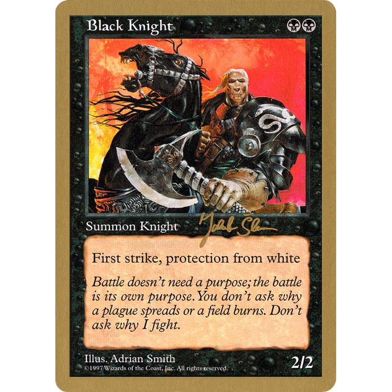 Black Knight (Jakub Slemr) [World Championship Decks 1997]