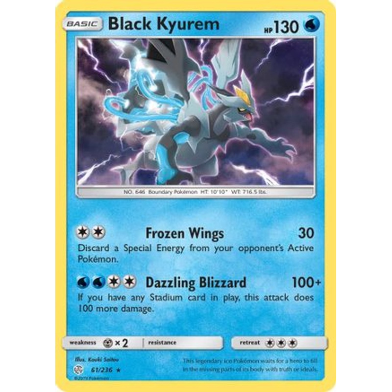 Black Kyurem (61/236) [Sun & Moon: Cosmic Eclipse] Reverse Holofoil