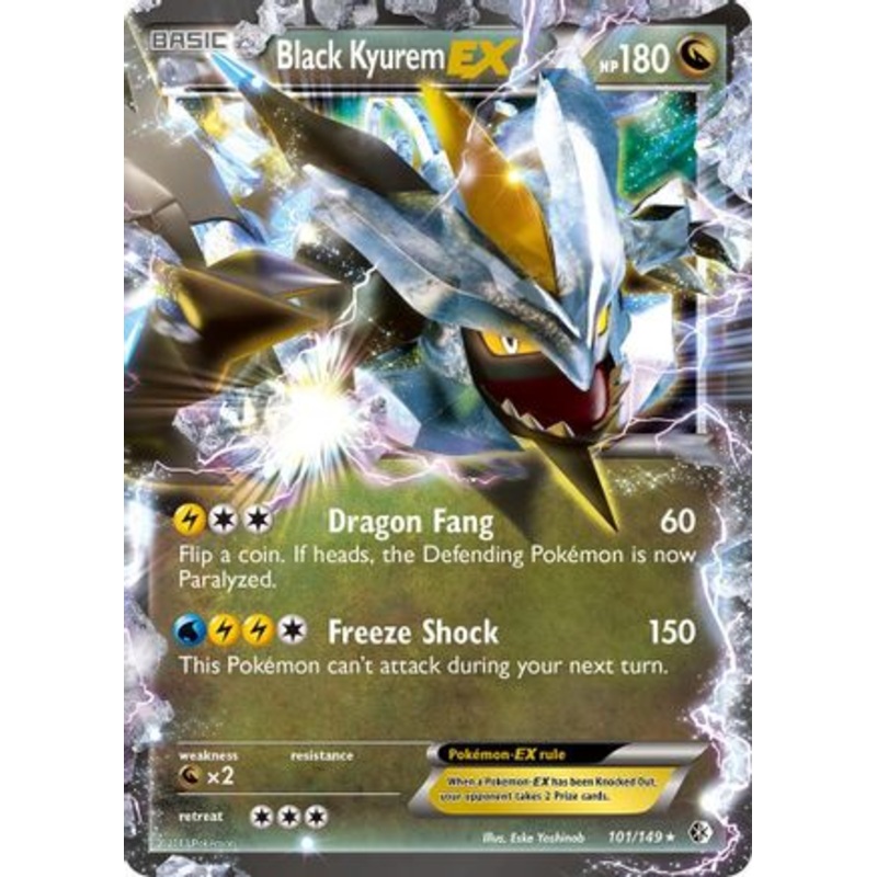 Black Kyurem EX (101/149) [Black & White: Boundaries Crossed]