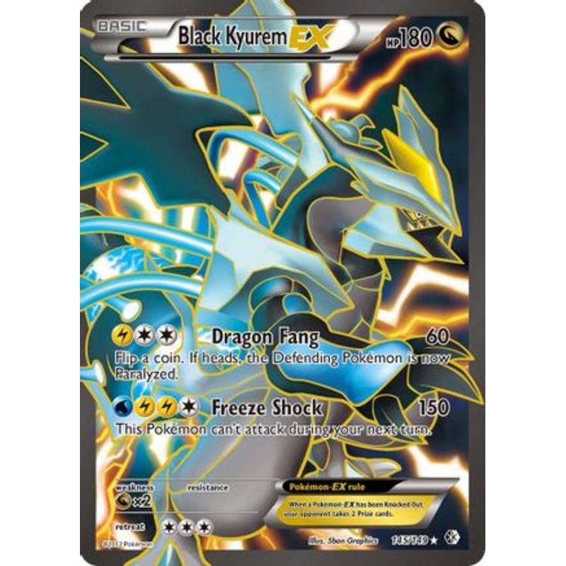 Black Kyurem EX (145/149) [Black & White: Boundaries Crossed]
