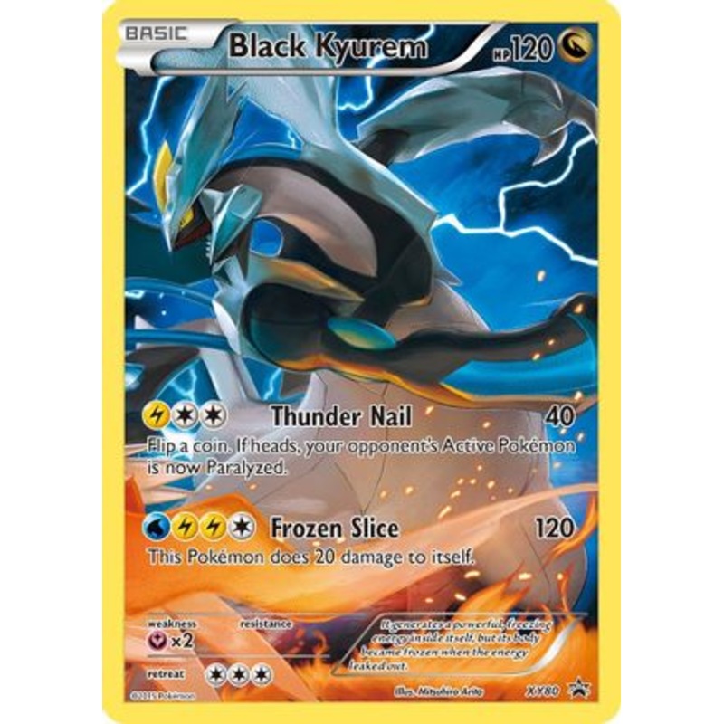 Black Kyurem (XY80) (Full Art Promo) [XY: Black Star Promos]