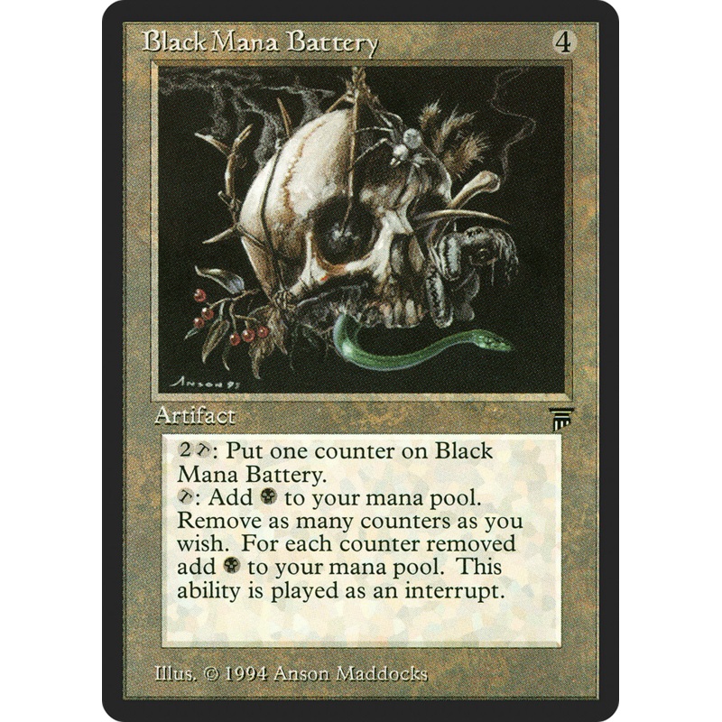 Black Mana Battery [Legends]