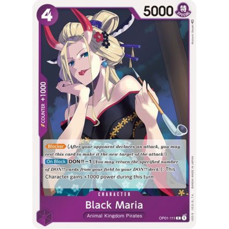 Black Maria (OP01-111) Foil