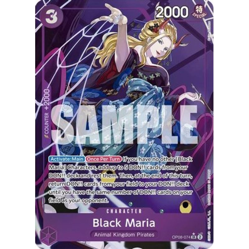 Black Maria (Parallel) (OP08-074) Foil