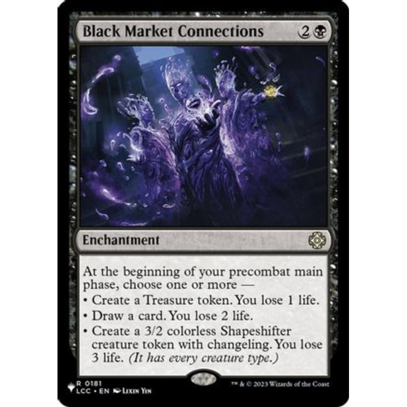 Black Market Connections (181) – The List Reprints