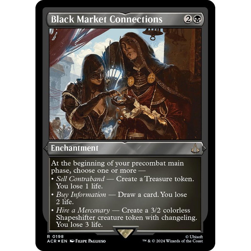 Black Market Connections (Foil Etched) [Assassin’s Creed]