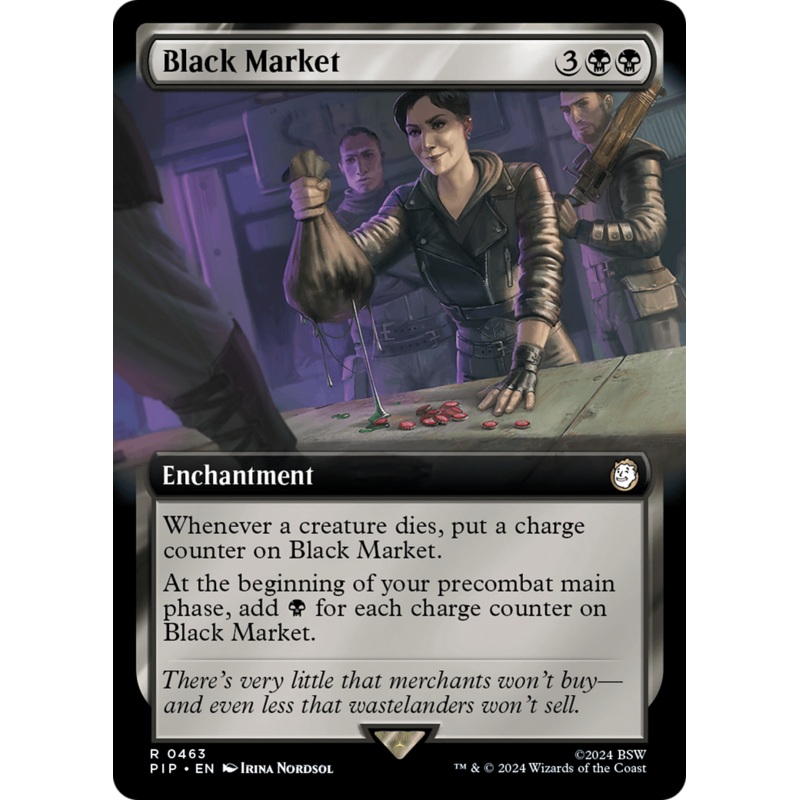 Black Market (Extended Art) [Fallout] Foil