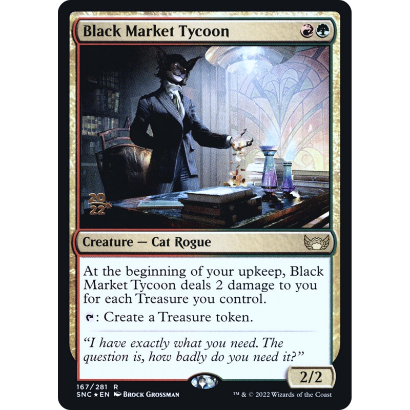Black Market Tycoon [Streets of New Capenna Prerelease Promos]