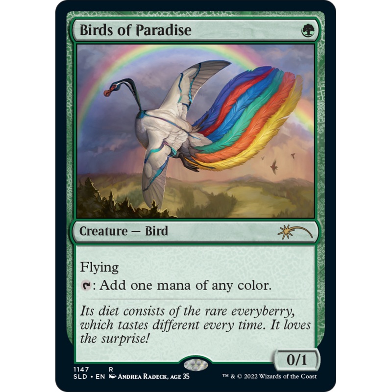 Birds of Paradise (1147) [Secret Lair Drop Series]