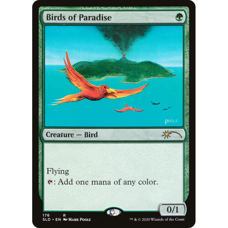 Birds of Paradise (176) [Secret Lair Drop Series] Foil