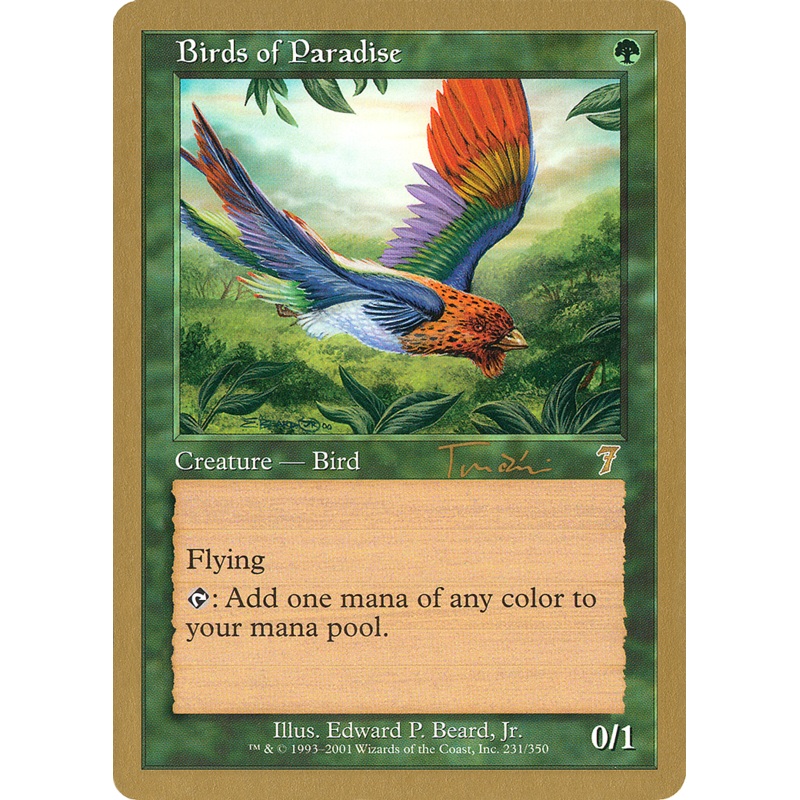 Birds of Paradise (Jan Tomcani) [World Championship Decks 2001]