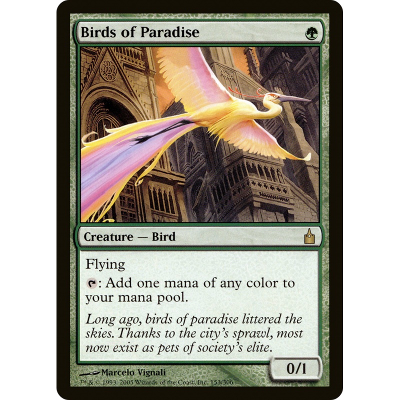 Birds of Paradise [Ravnica: City of Guilds]