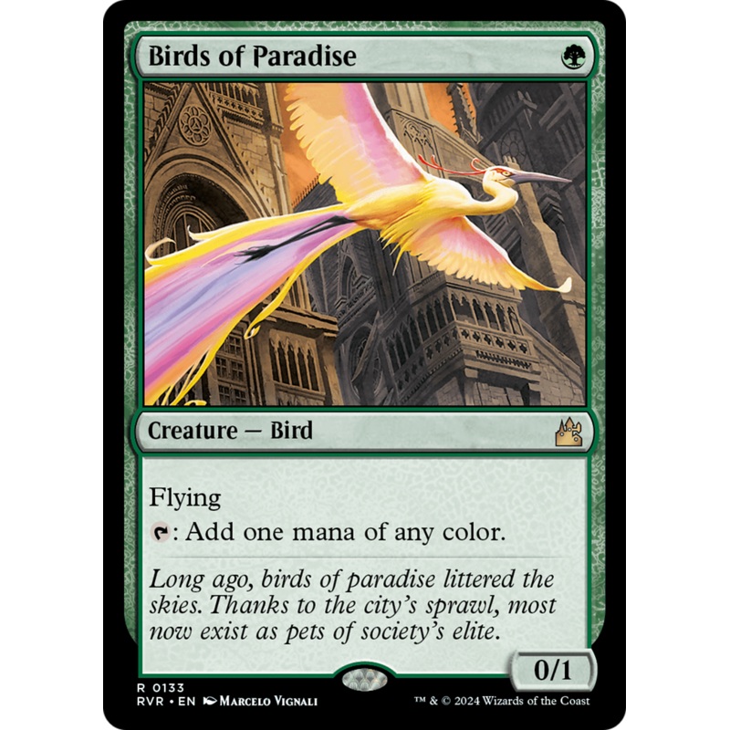Birds of Paradise [Ravnica Remastered] Foil