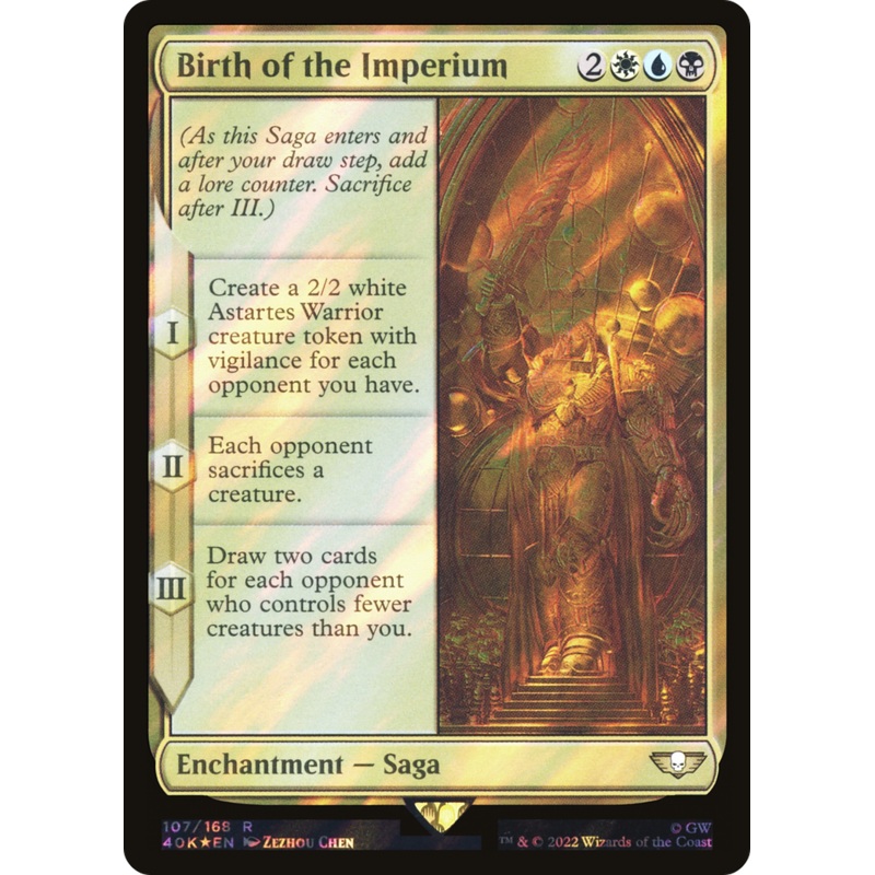 Birth of the Imperium (Surge Foil) [Warhammer 40,000]