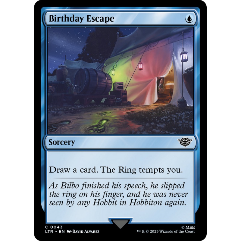 Birthday Escape [The Lord of the Rings: Tales of Middle-Earth] Foil