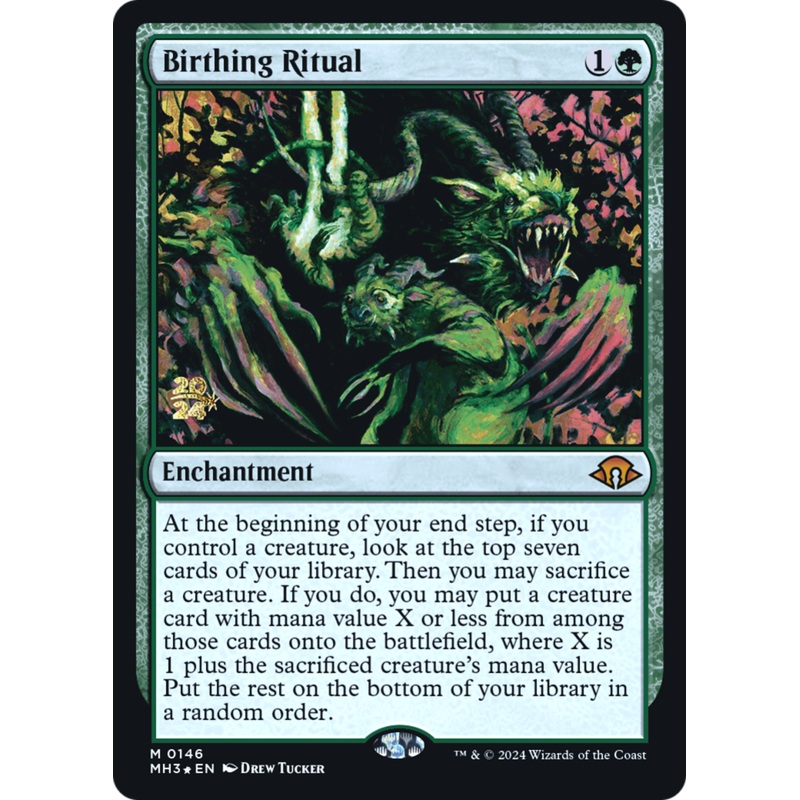 Birthing Ritual [Modern Horizons 3 Prerelease Promos]