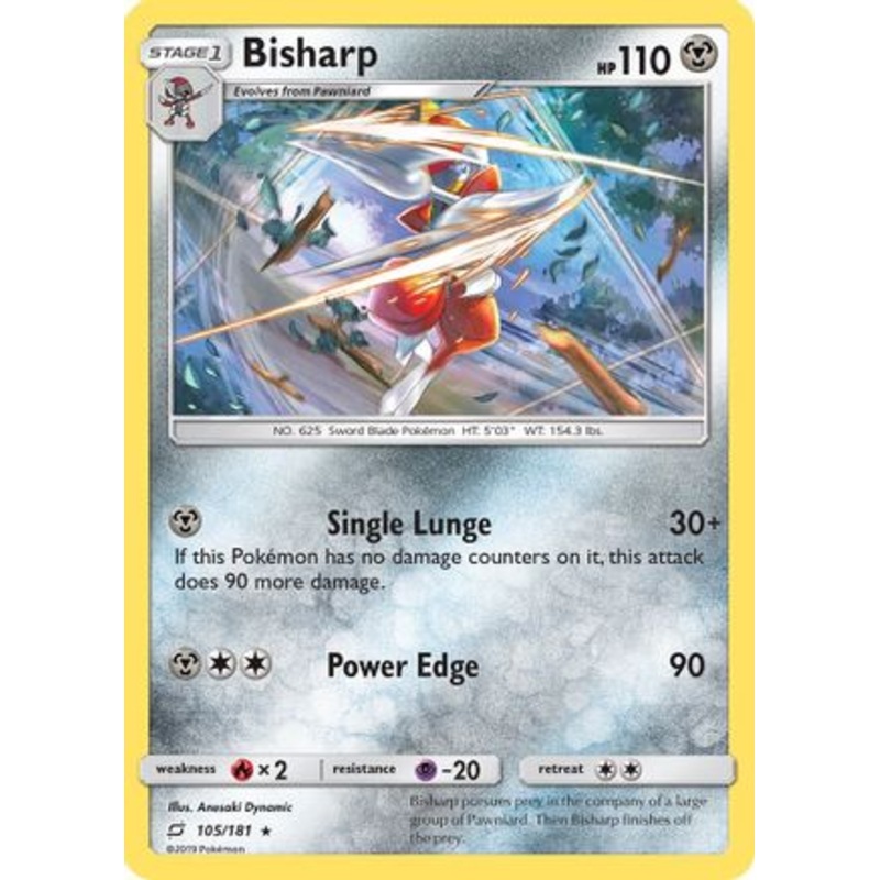 Bisharp (105/181) [Sun & Moon: Team Up]