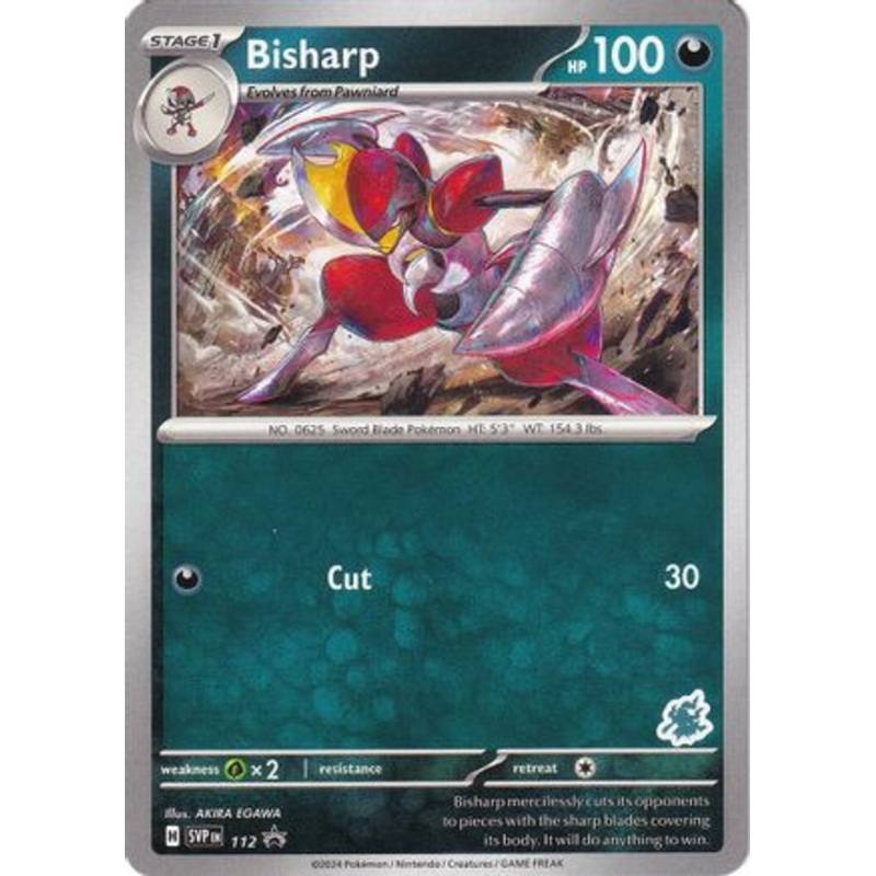 Bisharp (112) (Darkrai Deck) [Battle Academy 2024]