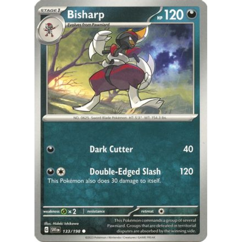 Bisharp (133/198) [Scarlet & Violet: Base Set]